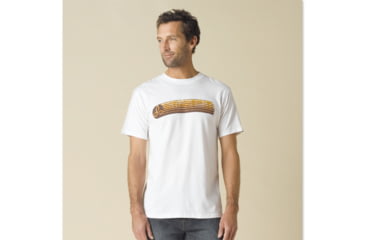 Image of prAna Retro Tee - Men's-White-Small