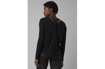 Image of prAna Rogue Long Sleeve Shirt - Womens, Black, M, 1962421-001-M