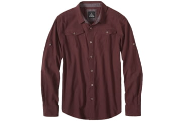 Image of prAna Rollin Shirt - Men's -Dark Umber-Large