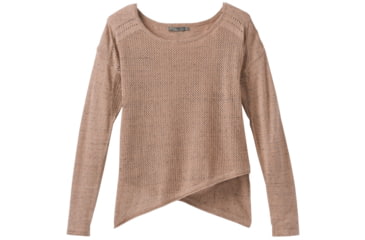 Image of prAna Rosabella Sweater - Womens, Champagne, Large, W23190913-CHMP-L