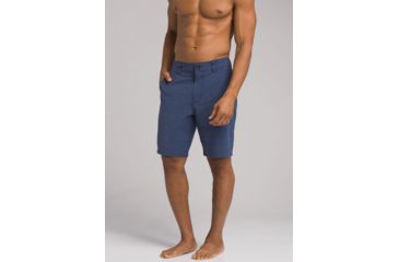 Image of prAna Rotham Short 9 Inch Inseam, Blue Anchor, 38 Waist, M31191496 -419-38