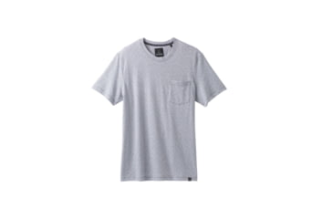 Image of prAna Ryann Short Sleeve Crew Mens, Coal, Large, M11181318-COAL-L