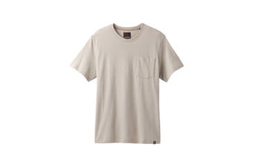 Image of prAna Ryann Short Sleeve Crew Mens, Khaki, Large, M11181318-KHA-L