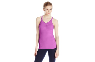 Image of prAna Sabin T-Back Top - Women's-Vivid Viola-Small
