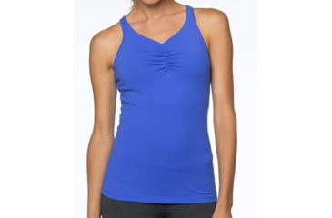 Image of prAna Sabin T-Back Top - Women's-Blue Jay-Small