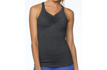 Image of Sabin T-Back Top - Womens-Charcoal Heather-Large