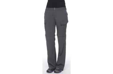 Image of prAna Sage Convertible Pant - Women's-Coal-Long Inseam-4