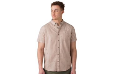 Image of prAna San Martino Standard Fit - Mens, Sparrow Bermuda Chambray, Large, M11202531-SBCH-L