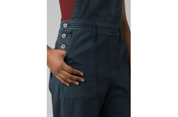 Image of prAna Sancho Overalls - Women's, Large, Dark Sky, 1968331-400-L
