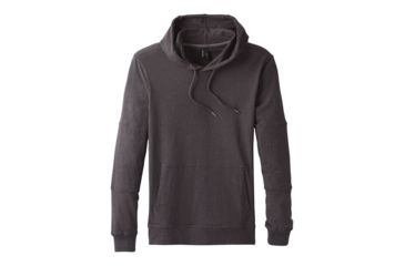 Image of prAna Sector Hoodie - Mens, Charcoal Heather, Small, M21180473 -011-S