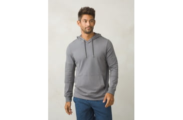 Image of Prana Sector Hoodie Mens, Gravel, Small, M21180473-GRA-S
