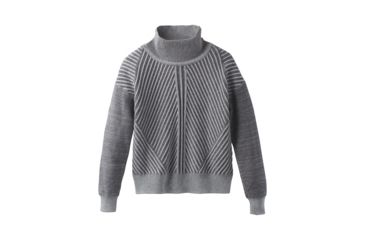 Image of prAna Sentiment Sweater - Women's, Heather Grey, XSmall, W23180551-HTGY-XS