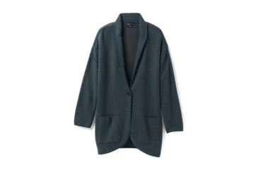 Image of prAna Sevie Cardigan - Women's, Extra Small, Dark Sky Intarsia, 1967181-400-XS
