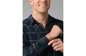 Image of prAna Shayne Flannel - Mens, Nautical, Large, M21181342-NAU-L