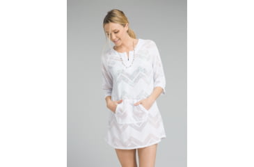 Image of prAna Shea Tunic - Women's, White, Large, W23181086-WHT-L