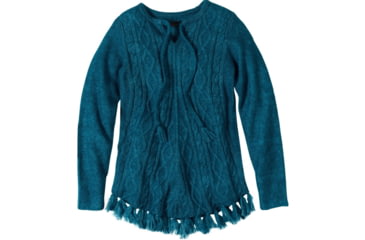 Image of prAna Shelby Poncho - Women's-Mosaic Blue-Large