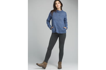 Image of prAna Shelton Top - Women's, Weathered Blue, XSmall, W23180503-WEBL-XS