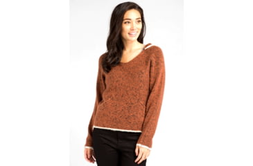 Image of prAna Shine On Sweater - Womens, Chai Heather, Small, W23190883-CHHT-S
