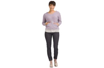 Image of prAna Shine On Sweater - Womens, Moonstone Heather, Large, W23190883-MSHT-L