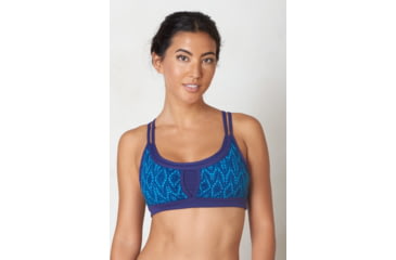 Image of prAna Soleil Bra - Women's-Indigo Baleen-X-Large