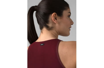 Image of prAna Sopra Seamless Crop Top - Womens, Maroon, Small, 1970341-600-S