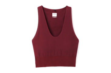 Image of prAna Sopra Seamless Crop Top - Womens, Maroon, Small, 1970341-600-S