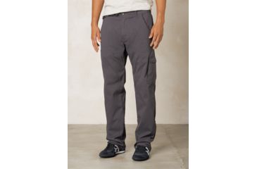 Image of Prana Stretch Zion Pants - Men's-Charcoal-Regular Inseam-34 Waist