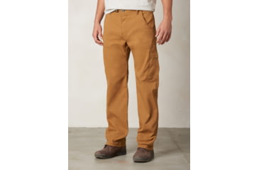 Image of Prana Stretch Zion Pants - Men's-Dark Ginger-Regular Inseam-34 Waist