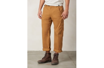 Image of Prana Stretch Zion Pants - Men's-Dark Ginger-Regular Inseam-34 Waist