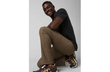 Image of prAna Stretch Zion Slim Pant II - Mens, Mud, 30, 1969831-201-32-30