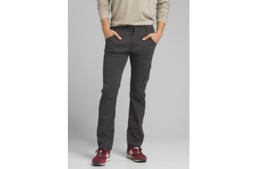 Image of prAna Stretch Zion Straight Pant - Mens, Charcoal, 30 Waist, Regular Inseam, M43183227-CHR-30
