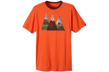 Image of Summit T-Shirt - Mens -Monarch Orange-XX-Large