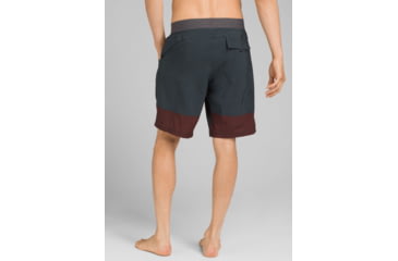 Image of prAna Super Mojo Short II - Mens, Grey Blue Weave Stripe, Large, M31191060-GBWS-L