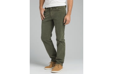 Image of prAna Sustainer Cord Pant - Men's, Cargo Green, 28 Waist, Short Inseam, M43183018-CAGR-28