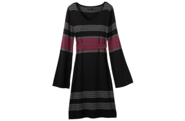 Image of prAna Sydney Sweater Dress -  Women's-Black-X-Small