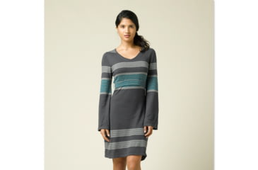 Image of prAna Sydney Sweater Dress - Women's-Coal-Small