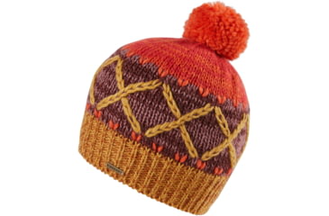 Image of prAna Tamyra Beanie - Women's, Red Orange, One Size, U5TAMY316-RDOR-O/S