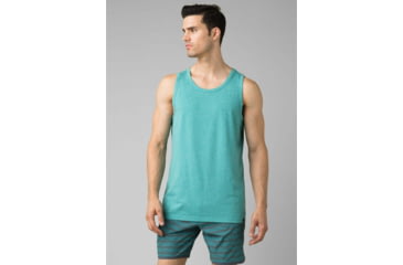 Image of prAna Tank - Mens, Azurite Heather, Small, M11170350-AZHT-S