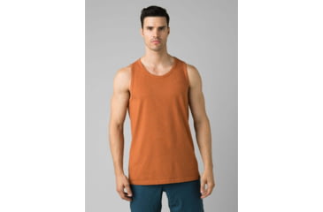 Image of prAna Tank - Mens, Russet Heather, Small, M11170350-RUHT-S