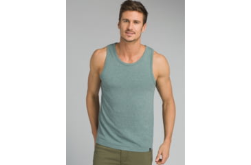 Image of prAna Tank Top - Men's, Starling Green Heather, XXLarge, M11170350-SRHT-XXL