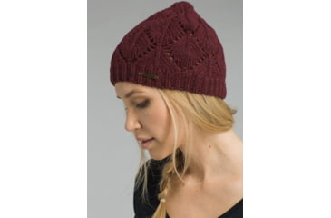 Image of prAna Tawnie Beanie - Women's, Mulled Wine, One Size, U5TAWN316-MUWI-O/S