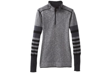 Image of prAna Tellie Sweater - Womens, Charcoal, Medium, W23180537-CHR-M