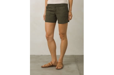 Image of Prana Tess Short - 5in Inseam Womens, Cargo Green, 2, W3118RG10-CAGR-2