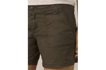 Image of Prana Tess Short - 5in Inseam Womens, Cargo Green, 2, W3118RG10-CAGR-2