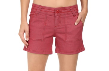 Image of prAna Tess Short - Women's-Sunwashed Red-0