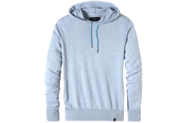 Image of prAna Throw-On Hooded Sweater - Men's -Chambray Blue-X-Large
