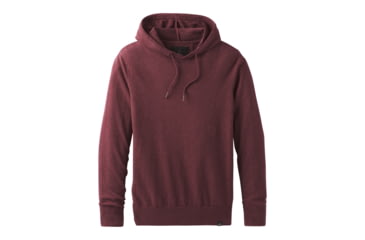 Image of prAna Throw-On Hooded Sweater - Mens, Black Cherry, Large, M2TOHS316-BKCY-L