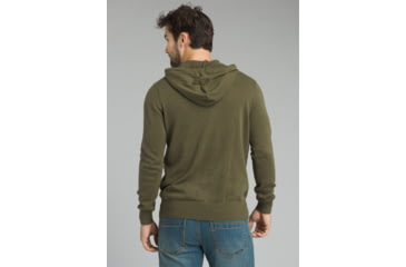 Image of prAna Throw-On Hooded Sweater - Mens, Cargo Green, Large, M2TOHS316-CAGR-L