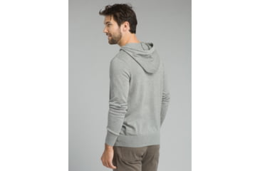 Image of prAna Throw-On Hooded Sweater - Mens, Heather Grey, Large, M2TOHS316-HTGY-L