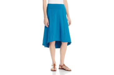 Image of prAna Tia Skirt - Women's-Mosaic Blue-Medium